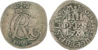 Braunschweig-Calenberg-Hannover 4 Pfennig Georg III. 1760-1820. -