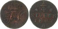 Brandenburg-Preußen Cu 1/4 Stüber 1 Friedrich Wilhelm III. 1797-1840. -