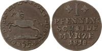 Braunschweig-Wolfenbüttel Cu Pfennig Karl 1815-1830. -
