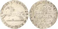 Braunschweig-Wolfenbüttel 1/12 Taler Karl 1815-1830. -