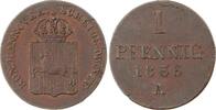 Braunschweig-Calenberg-Hannover Cu Pfennig Wilhelm IV. 1830-1837. -