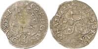 Schlesien-Breslau, Bistum Kipper 3 Kreuzer Karl von Österreich 1608-1624, ab 1613 Bischof von Brixen. -