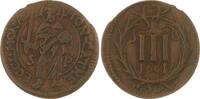Münster, Domkapitel Cu 3 Pfennig -
