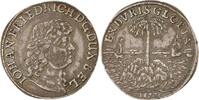 Braunschweig-Calenberg-Hannover 1/4 Palmbaumtaler Johann Friedrich 1665-1679. -
