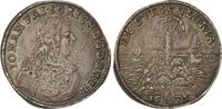 Braunschweig-Calenberg-Hannover Dicker 1/3 Palmbaumtaler Johann Friedrich 1665-1679. -