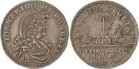Braunschweig-Calenberg-Hannover 1/3 Palmbaumtaler Johann Friedrich 1665-1679. -