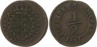 Württemberg 1/2 Kreuzer Wilhelm I. 1816-1864. -