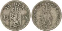 Norwegen 10 Öre 1 Oscar II. 1872-1905. -