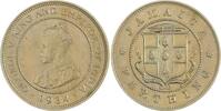 Jamaika (Jamaica) Farthing George V. 1910-1936. -