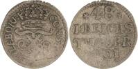 Schleswig-Holstein-Gottorp 1/48 Taler Friedrich IV. 1694-1702. -
