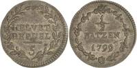 Schweiz-Helvetische Republik 1/2 Batzen -