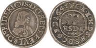 Bremen, Erzbistum 1/16 Taler Friedrich von Dänemark 1634-1646. -