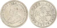 Hongkong (Hong Kong) 5 Cents George V. 1910-1936. -