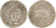 Bremen und Verden 1/12 Taler Karl XI. von Schweden 1660-1697. -