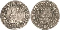 Bremen und Verden 1/16 Taler Karl XI. von Schweden 1660-1697. -