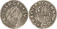 Bremen und Verden 1/16 Taler Karl XI. von Schweden 1660-1697. -