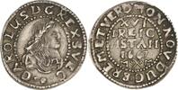 Bremen und Verden 1/16 Taler Karl XI. von Schweden 1660-1697. -