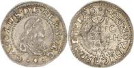 Bremen und Verden 1/16 Taler Karl XI. von Schweden 1660-1697. -