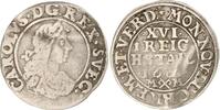 Bremen und Verden 1/16 Taler Karl XI. von Schweden 1660-1697. -