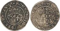 Bremen und Verden 1/24 Taler Karl XI. von Schweden 1660-1697. -