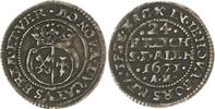 Bremen und Verden 1/24 Taler Karl XI. von Schweden 1660-1697. -