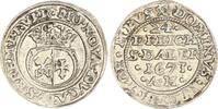 Bremen und Verden 1/24 Taler Karl XI. von Schweden 1660-1697. -