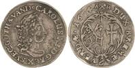 Bremen und Verden 1/6 Taler Karl XI. von Schweden 1660-1697. -