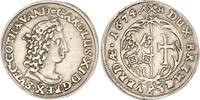 Bremen und Verden 1/6 Taler Karl XI. von Schweden 1660-1697. -