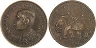 Thailand (Siam) Bronzemedaille Rama V. (Phra Maha Chulalongkorn) 1868-1910. -