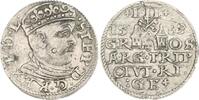 Baltikum-Riga, Stadt 3 Gröscher 1 Stephan Báthory 1581-1586. -
