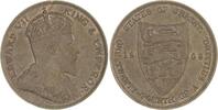 Großbritannien-Jersey Cu 1/24 Shilling Edward VII. 1901-1910. -