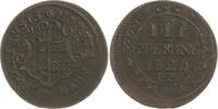 Mecklenburg-Wismar, Stadt Cu 3 Pfennig -