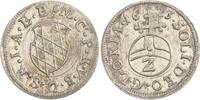 Bayern 1/2 Batzen Maximilian I., als Herzog 1598-1623. -