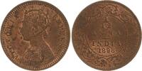 Indien / India Cu 1/12 Anna Victoria 1837-1901. -