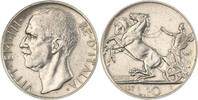 Italien-Königreich 10 Lire Vittorio Emanuele III. 1900-1946. -