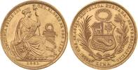 Peru 50 Soles Gold Republik seit 1821/1825. -