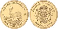 Gabun 1000 Francs Gold -