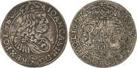 6 Gröscher 1 1667 Polen Johann Casimir 1649-1668. Sehr schön