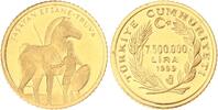 Asien-T&uuml;rkei 7500000 Lira Gold 1999 Republik. Polierte Platte 275,00 EUR  Excl. 10,00 EUR Verzending