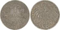 Kleinm&uuml;nzen 1 Mark 1893 A Sehr sch&ouml;n 15,00 EUR  Excl. 8,00 EUR Verzending