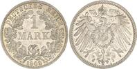 Kleinm&uuml;nzen 1 Mark 1908 A Vorz&uuml;glich - Stempelglanz 15,00 EUR  Excl. 8,00 EUR Verzending