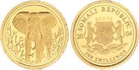 Afrika-Somalia 200 Shillings Gold 2004 Republik. Ab 1950. Polierte Platte 99,00 EUR  Excl. 10,00 EUR Verzending