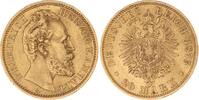 Anhalt 20 Mark Gold 1875 A Friedrich I. 1871-1904. Sehr sch&ouml;n 3250,00 EUR  Excl. 15,00 EUR Verzending