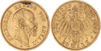 Anhalt 20 Mark Gold 1896 A Friedrich I. 1871-1904. Sehr sch&ouml;n 2250,00 EUR  Excl. 15,00 EUR Verzending