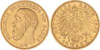 Baden 10 Mark Gold 1893 G Friedrich I. 1856-1907. Sehr sch&ouml;n - vorz&uuml;glich 525,00 EUR  Excl. 10,00 EUR Verzending
