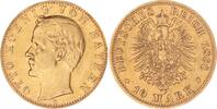 Bayern 10 Mark Gold 1888 D Otto 1886-1913. Winz. Randfehler, sehr sch&ouml;n 600,00 EUR  Excl. 10,00 EUR Verzending