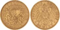 Bremen 20 Mark Gold 1906 J Fast vorz&uuml;glich 3000,00 EUR  Excl. 15,00 EUR Verzending