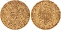 Hamburg 10 Mark Gold 1877 J Sehr sch&ouml;n 550,00 EUR  Excl. 10,00 EUR Verzending