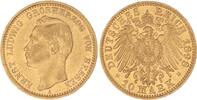 Hessen 10 Mark Gold 1898 A Ernst Ludwig 1892-1918. Sehr sch&ouml;n + 1000,00 EUR  Excl. 15,00 EUR Verzending