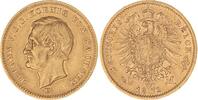 Sachsen 20 Mark Gold 1872 E Johann 1854-1873. Sehr sch&ouml;n + 1100,00 EUR  Excl. 15,00 EUR Verzending
